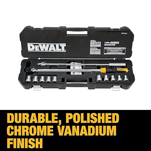 DEWALT Torque Wrench Tool Set, Tire Change Kit, 12 Piece (DWMT45012