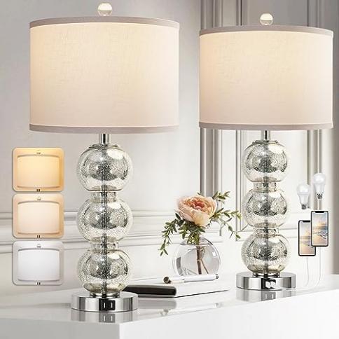 Set Of 2 Table Lamps For Living Room