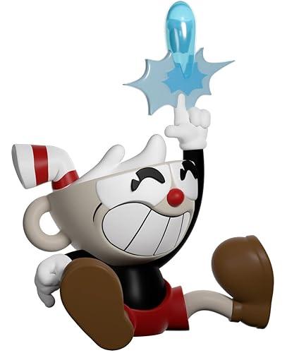 Figura De Vinilo De Cuphead De Youtooz Figura De Acción De Cuphead De 45 Juguetes De Cuphead 4525