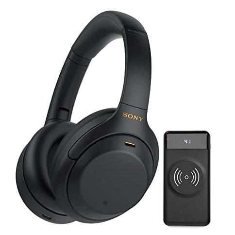 Sony WH-1000XM4 Auriculares inalámbricos Bluetooth con cancelación de ruido  (negro) Paquete con pantalla LED ultraportátil de 10000 mAh Batería de  carga rápida inalámbrica (2 artículos) : Precio Guatemala