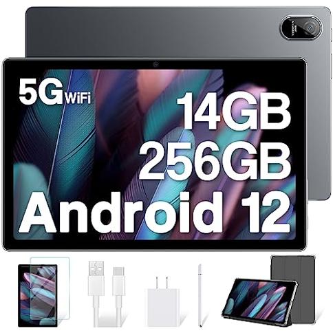 Blackview Tableta 2K de 10,36 pulgadas, Tableta Android 14GB(8+6  Ampliación) RAM 256GB