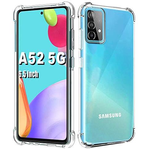 Folmeikat Funda para Samsung Galaxy A52 5G, Galaxy A52S 5G, A52 4G, con  protector de pantalla HD, anillo de metal giratorio de 360 grados,  absorción