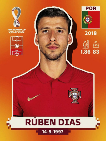 Rúben Dias Portugal Precio Costa Rica