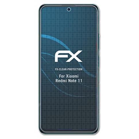 atFoliX Película Protectora de Pantalla Compatible con Xiaomi Redmi Note 11  Protector de Pantalla, Ultra-Clear FX Película Protectora (3X) : Precio  Guatemala