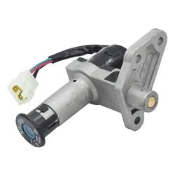 RCRBT Motorcycle Ignition Switch Key Set Kit Compatible with GY6 125cc 150cc Moped Scooter 4 Pin Plug Chinese Scooter Parts