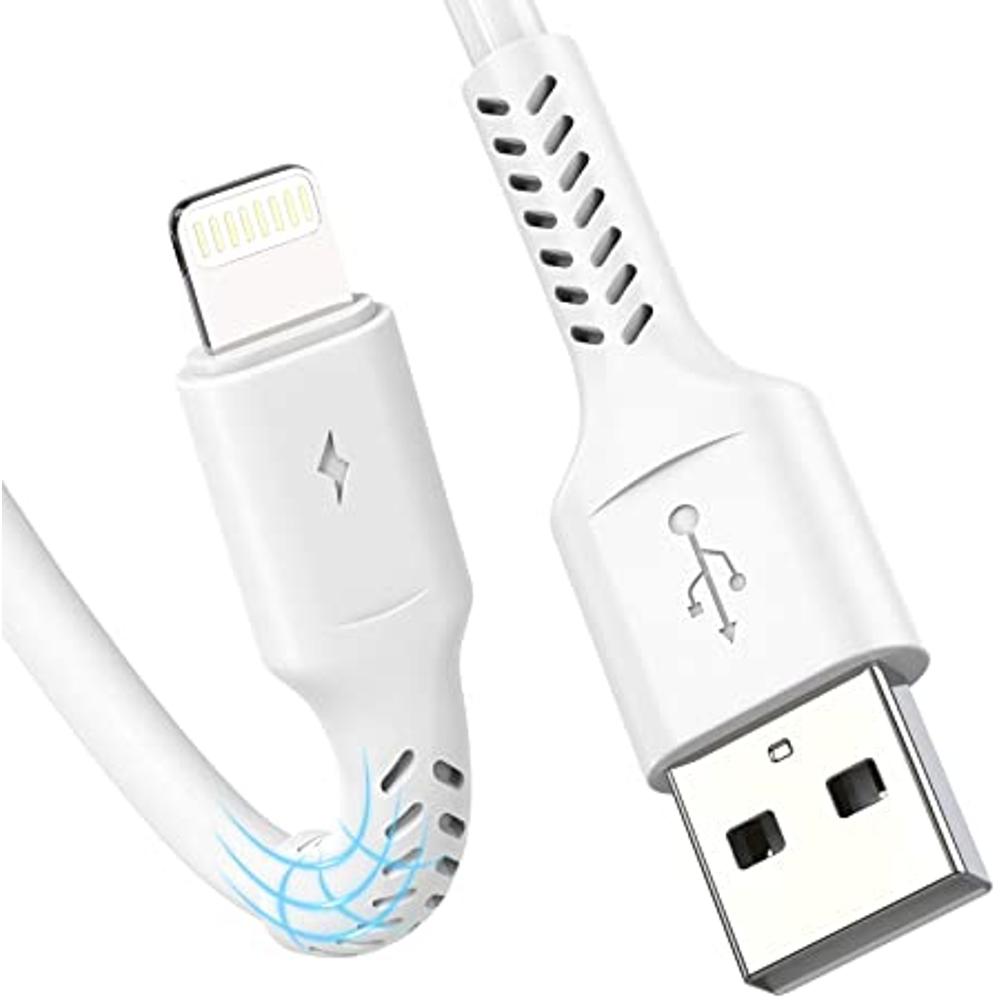 Cable de carga USB para iPhone, Cable de datos largo y corto de 3m para  modelos 13, 12, 11 Pro, X, XR, XS Max, 5, 6 s, 6 s, 7, 8 Plus