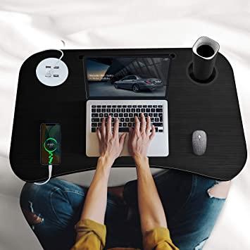 Work from Home – Mesa plegable portátil multifuncional para laptop  escritorio de cama escritorio de trabajo escritorio de computadora para sofá  cama – Yaxa Guatemala