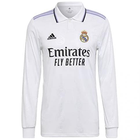 adidas - Camiseta de fútbol para hombre Real Madrid 22/23 de manga