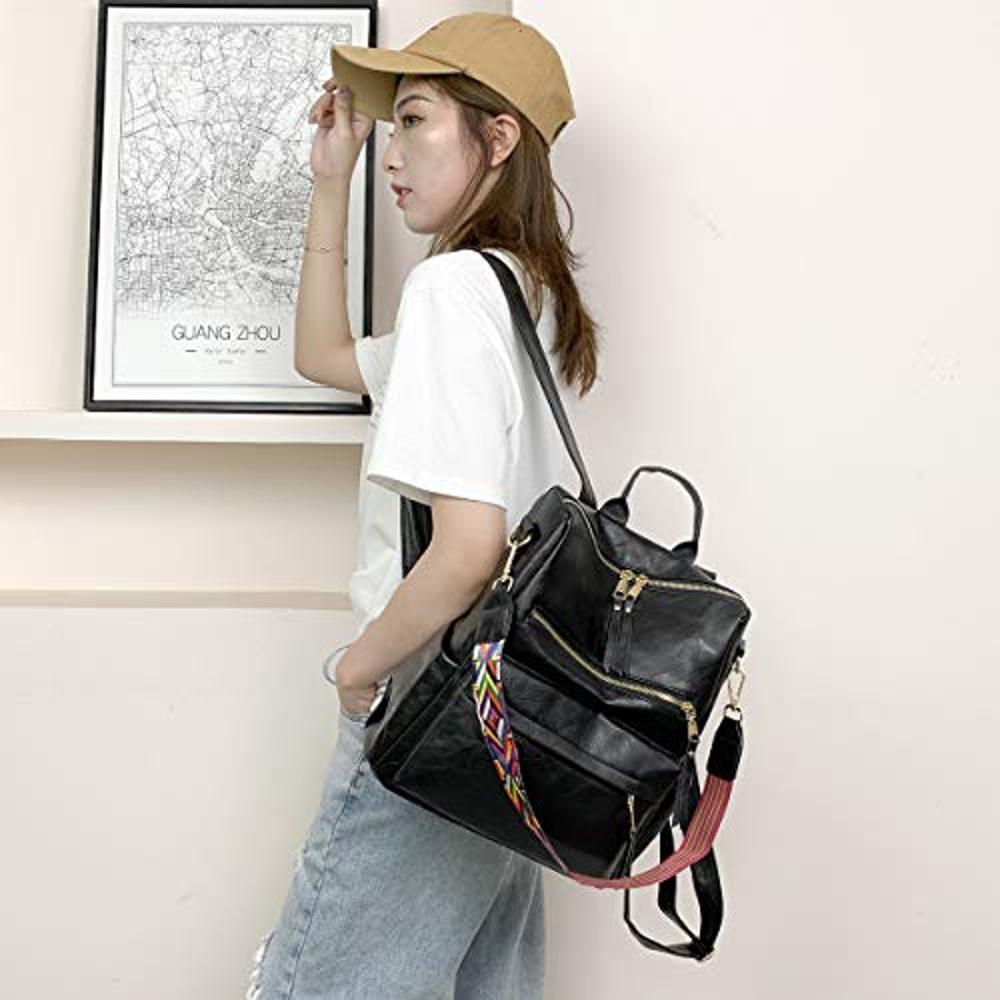  Womens Fashion Backpack Purse Multipurpose Design