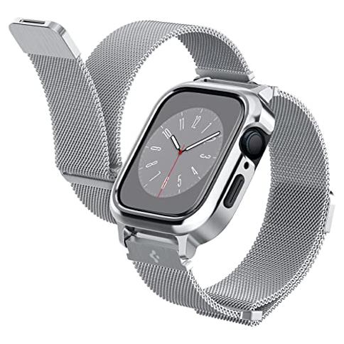 Spigen Metal Fit Pro Dise ado para Apple Watch Case con Band