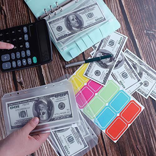 Carpeta de presupuesto con sobres de efectivo carpeta de ahorro de dinero  sobres de efectivo para presupuestos organizador de dinero para efectivo –  Yaxa Store