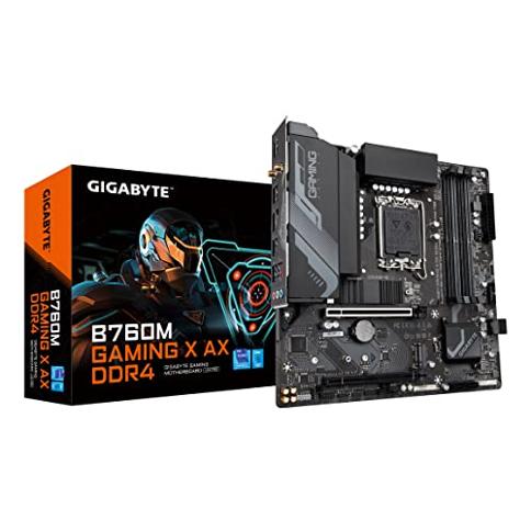 GIGABYTE B760M Gaming X AX DDR4 (LGA 1700/ Intel/ B760/ M-ATX