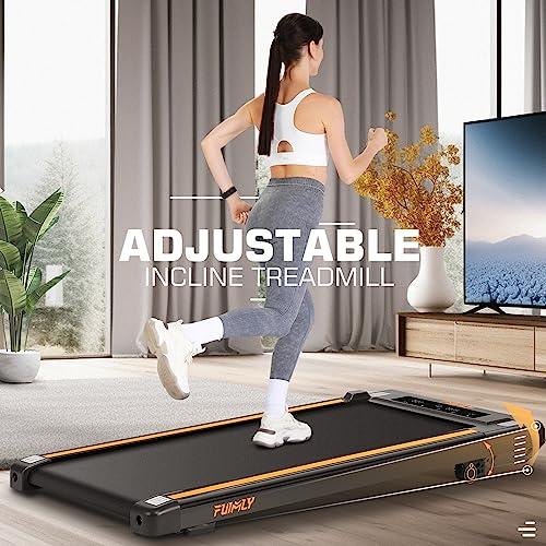 Walking Pad Treadmill Under Desk QuietMini Compact Treadmill For Small  Spaces Foldable Portable2 In 1 Electric Folding Treadmill For – Yaxa  Guatemala