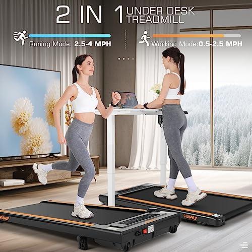 Walking Pad Treadmill Under Desk QuietMini Compact Treadmill For Small  Spaces Foldable Portable2 In 1 Electric Folding Treadmill For – Yaxa  Guatemala