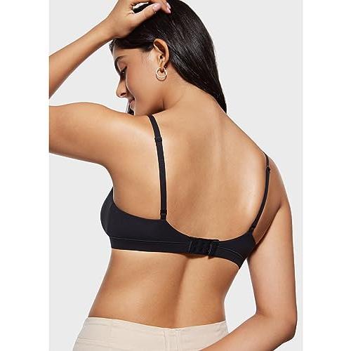INLYRIC Women's Inbarely Triangle Bralette Comfortable Unlined V