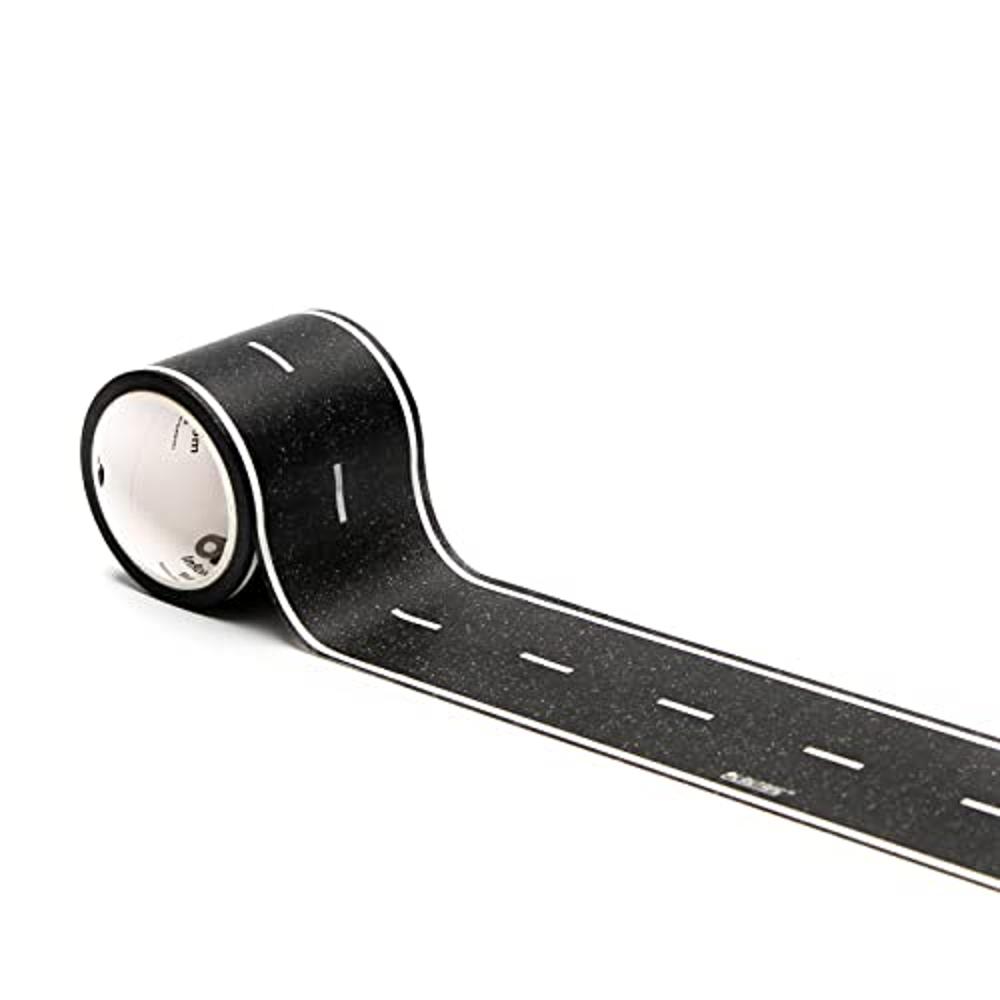  PlayTape - Neighborhood Road Tape For Toy Cars - Sticks To  Flat Surfaces