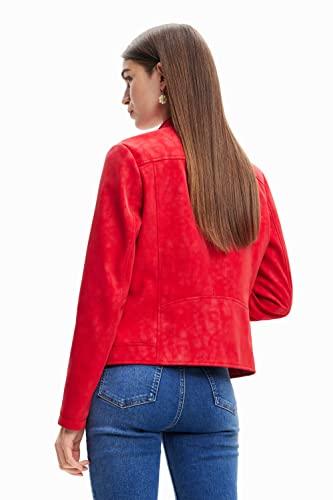 Desigual Wool Blend Woven Jacket in Black