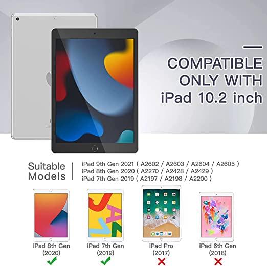 BMOUO Funda Para IPad De 9ª/8ª/7ª Generación De 10.2 Pulgadas