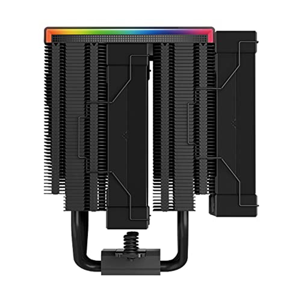  AK620 CPU Cooler, Equipped with 6 Copper Heat-Pipes Dual Tower  CPU air Cooler with 120mm PWM 1850RPM 68.99CFM Each for Intel LGA  1700/1200/1151/1150/1155 AMD AM5/AM4 : Electronics