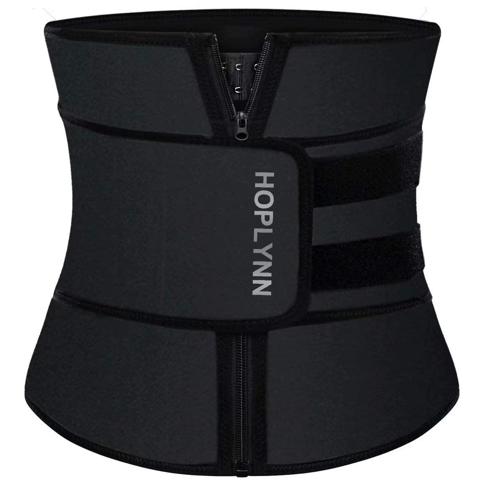 HOPLYNN Cinturón moldeador de neopreno para entrenamiento de cintura y  sudor para mujer - Color negro - Tamaño mediano : Precio Guatemala