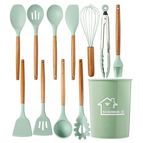 Utensilios de Cocina en Silicona Valeska 12Pcs – Ollas y Electrodomésticos  T&L