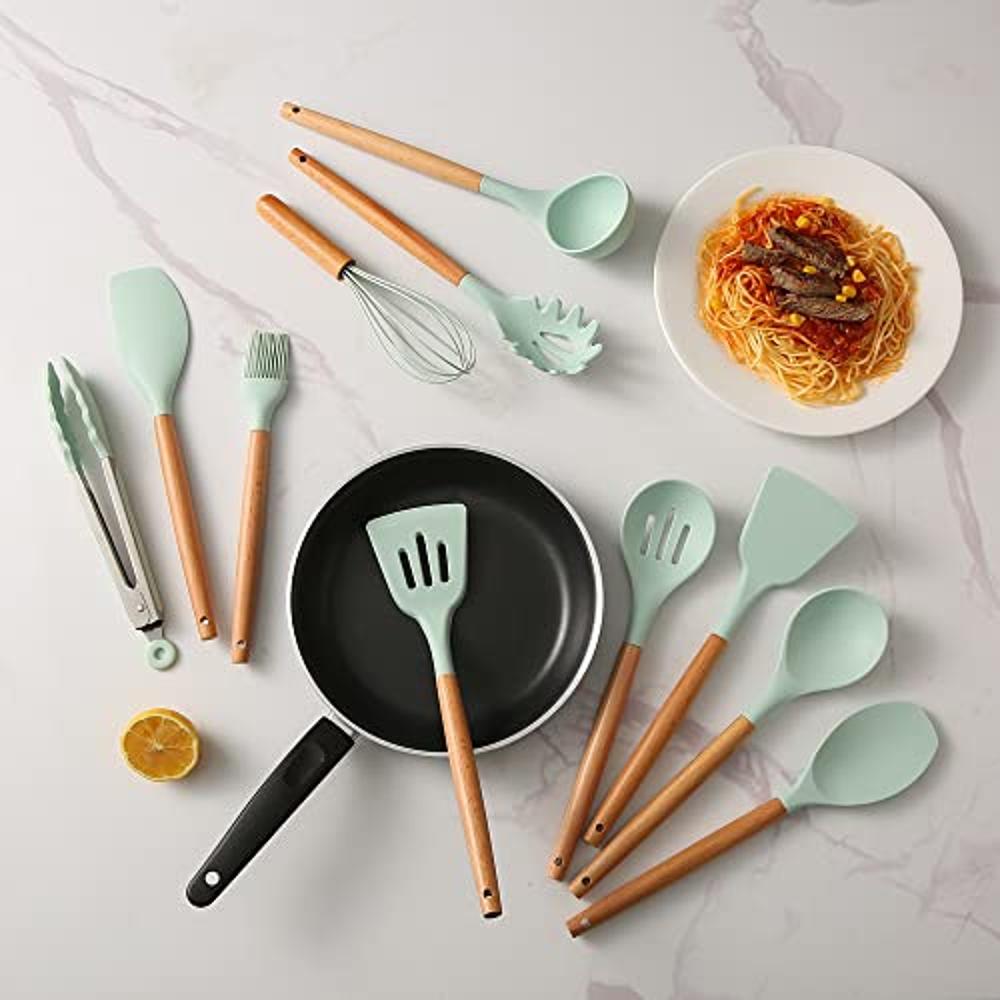 Utensilios de Cocina en Silicona Valeska 12Pcs – Ollas y Electrodomésticos  T&L