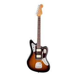 Fender Kurt Cobain Jaguar Electric Guitar, with 2-Year Warranty, 3-Color Sunburst, Rosewood Fingerboard - Color 3-Color Sunburst - Nombre de estilo Jaguar