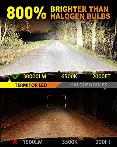 Termitor Fahren 2023 Upgraded H4/9003/HB2 LED Headlight Bulb