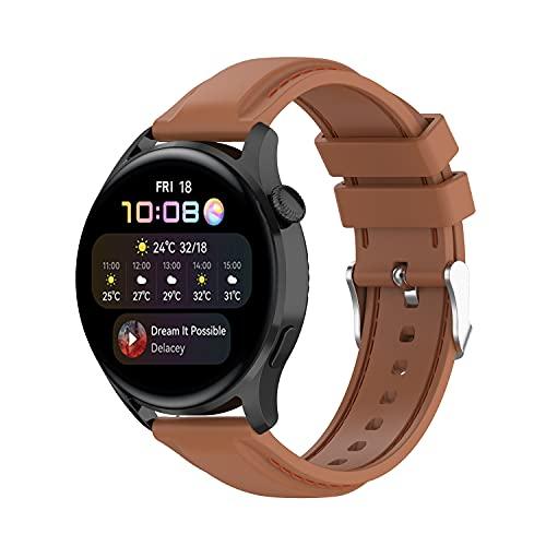  NotoCity Correa de reloj para Huawei GT/Huawei GT 2 (1.811 in)  / Samsung Galaxy Watch 1.811 in/Galaxy Watch 3 1.772 in, 0.866 in Correa de  silicona Accesorio de banda de reloj (
