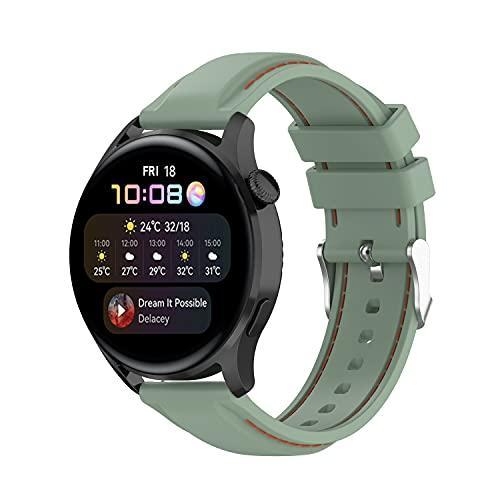 Chofit Compatible con Huawei Watch GT 3 2 Pro/Watch GT2 46mm/GT 2e/Watch 3/ Watch 3 Pro/GT Runner Bands,22MM Correa de Silicona de Reemplazo para Honor  Watch GS 3/GS 3i : Precio Guatemala