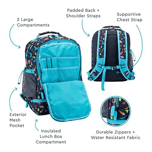 Bentgo® Kids Mochila 2 en 1 y lonchera con aislamiento - Mochila duradera  de 16 y