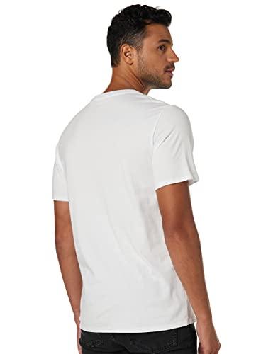 Prenda Básica Moda Masculina Camiseta Karl Lagerfeld Jeans Para Hombre - Manga Corta, Logo Apilado, Ajuste Regular Camiseta Logo KLJ Verde