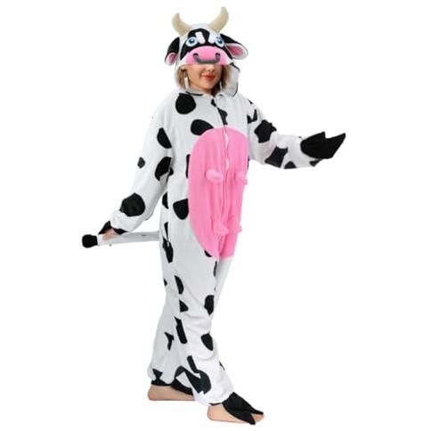 Pijama De Vaca Para Bebé, Disfraz De Cosplay, Talla 7