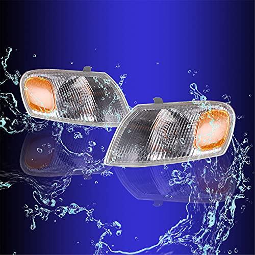 Juego De Lentes Ambar Para Direccionales Delanteras De Jeep Wrangler 1997-2006 | Reemplazo Directo, DOT Y SAE