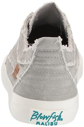 Blowfish Malibu Women's Play Sneaker - Vegan Canvas Slip-On Casual Shoes