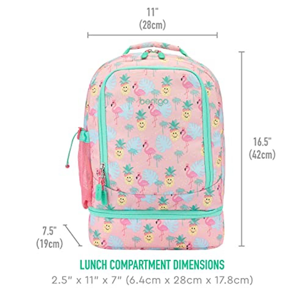 Bentgo® Kids Mochila 2 en 1 y lonchera con aislamiento - Mochila duradera  de 16 y