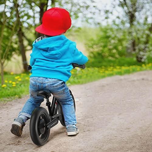  Hiboy BK1 Bicicleta eléctrica para niños de 3 a 5 años de edad,  bicicleta de equilibrio eléctrica de 24 V 100 W con neumático inflable de  12 pulgadas y asiento ajustable