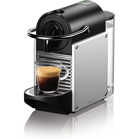 Cafetera Nespresso Pixie Espresso de DeLonghi, 1100ml, Aluminio