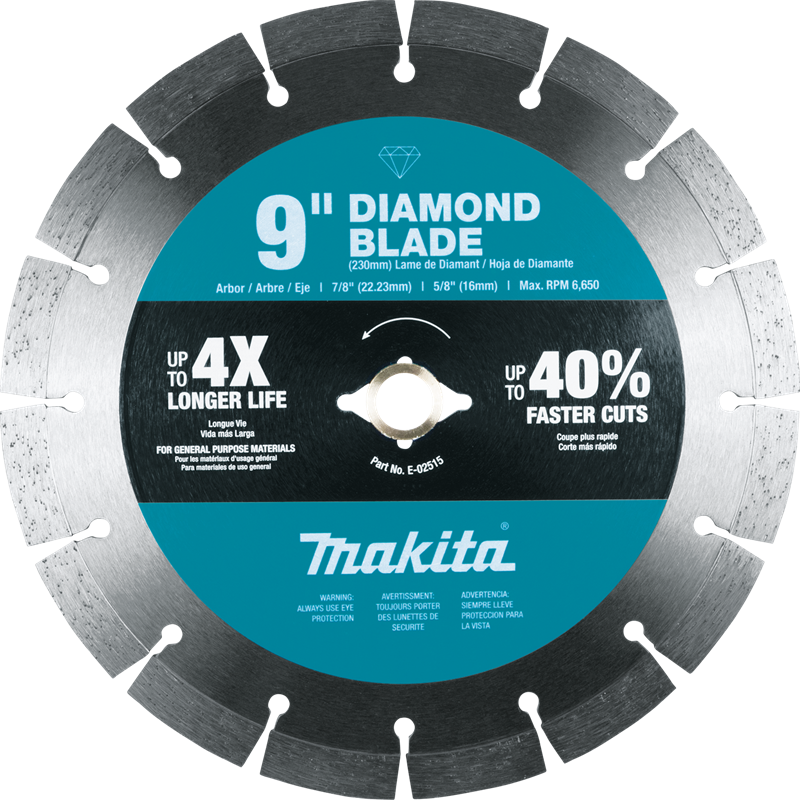 Disco Diamantado Segmentado Concreto 4.12 Makita D-71015 