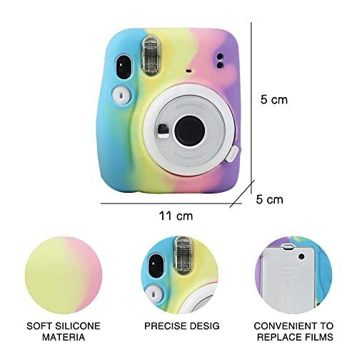  CAIYOULE Instax Mini 12 - Funda protectora para cámara