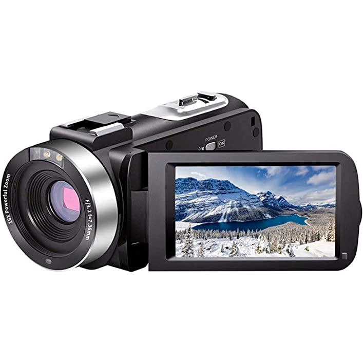 Zoom óptico 24X Teleobjetivo Gran Angular Cámara fotográfica Digital  Profesional SLR Linterna 33MP 1080P Grabadora 3quot;Pantalla (Size : 64G SD  Card, Color : NO Flashlight) : : Electrónicos
