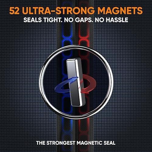 La puerta de pantalla magnética original Fácil instalación, cierre