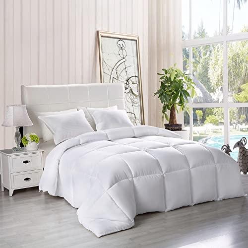 Utopia Bedding Comforter – All Season Comforter King Size – White ...