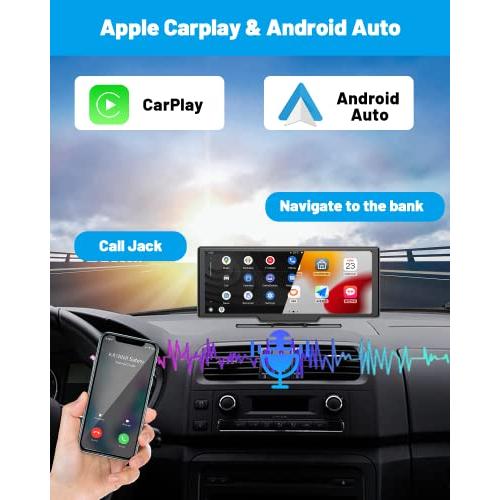 A3073 Radio-DashCam Pantalla Táctil de 9.3 Apple Carplay y
