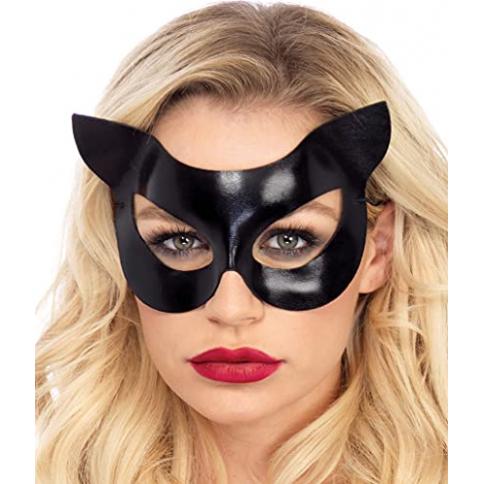 Juego de Disfraz de Gato Negro para Mujer Incluye Máscara de