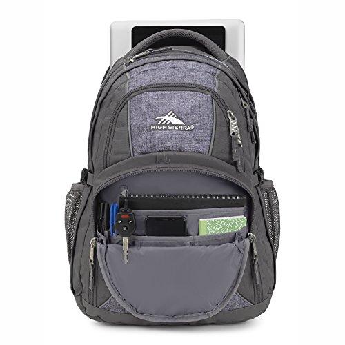 High Sierra Swerve Laptop Backpack, Slate/Woolly Weave, One Size Precio Guatemala