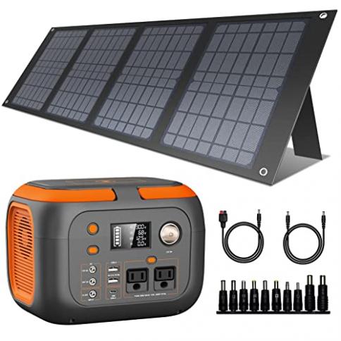 Panel Solar plegable de 1000W, cargador de batería para teléfono de energía  Solar, RV, coche, Camping, portátil, USB Dual, para exteriores Fivean