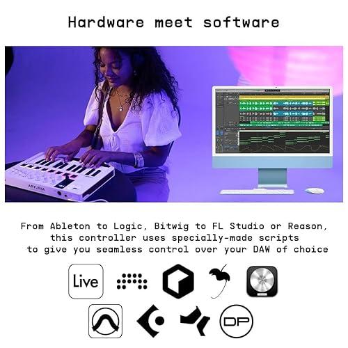 Arturia MiniLab 3 Controlador MIDI Universal para Producción Musical