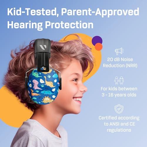 Vanderfields Ear Protection Noise Canceling Headphones Kids Ear