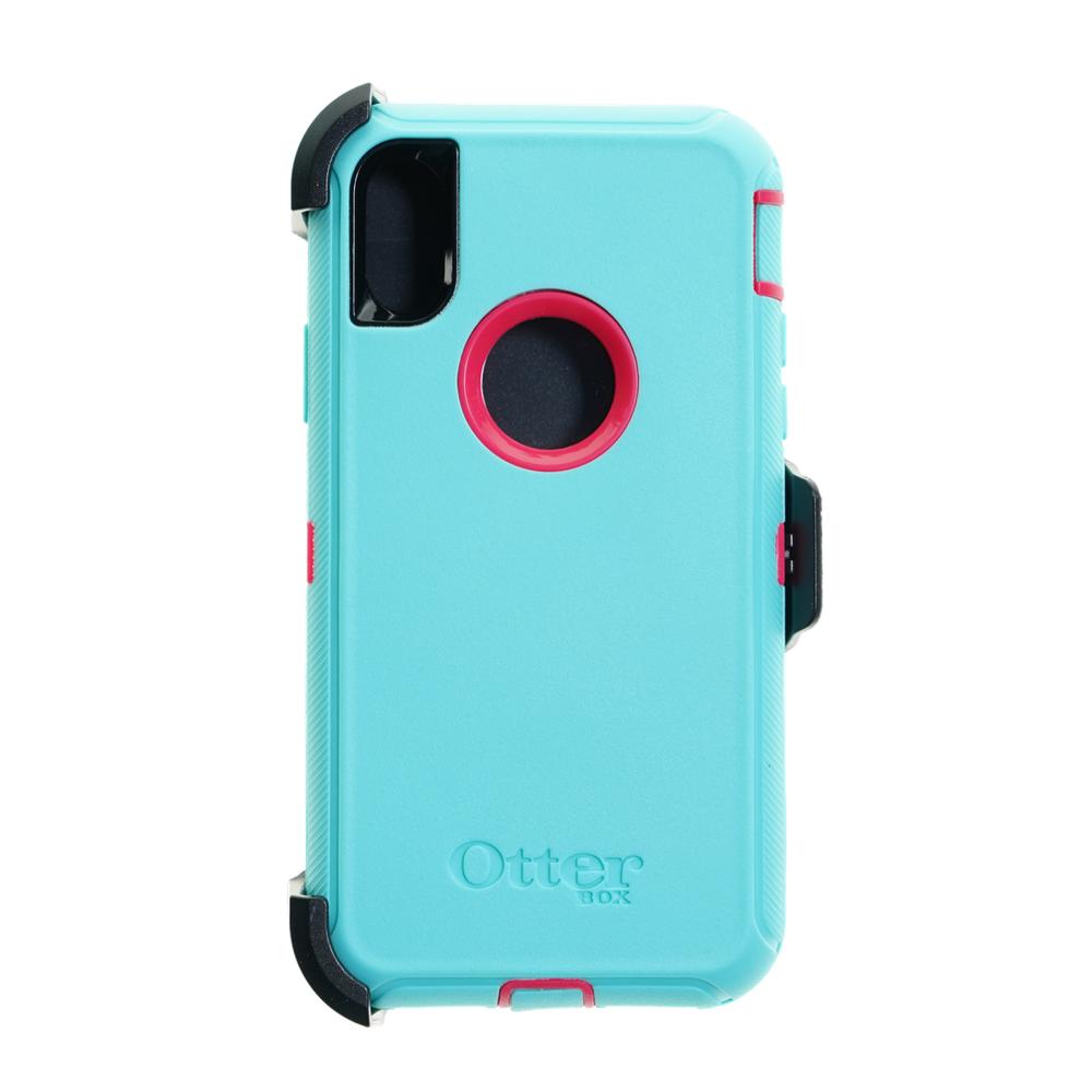 Estuche Otterbox Defender Iphone X Xs 5 8 Menta Fucsia Precio Guatemala